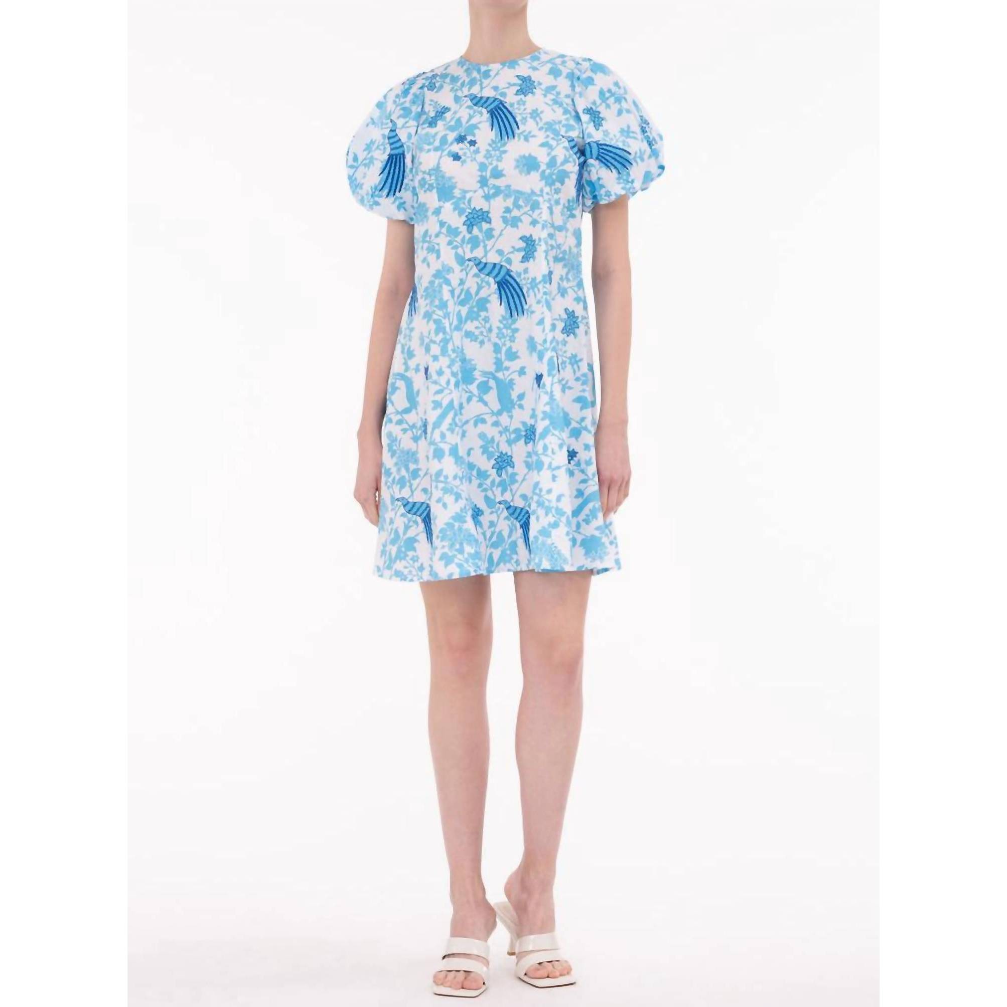 New Banjanan Gracia Dress In Hawa Toile Capri